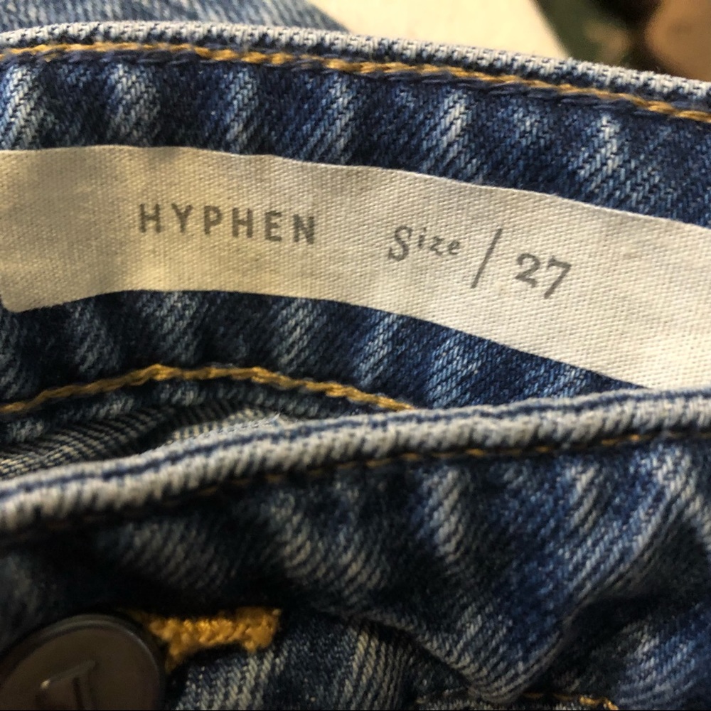 Anthropologie PILCRO and the Letterpress fringe hem jeans - Picture 8 of 10
